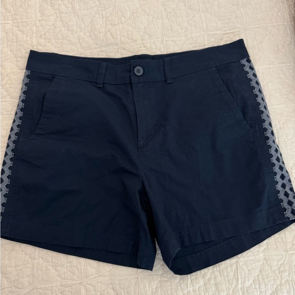 Eddie Bauer navy ripstop juniper shorts 16 - Picture 3 of 9